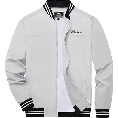 Men's Chopard  Boladeci  Bomber Jackets Lightweight Water Resistant Breathable Spring Fall Full Zip Thin Windbreaker Light Jackets
