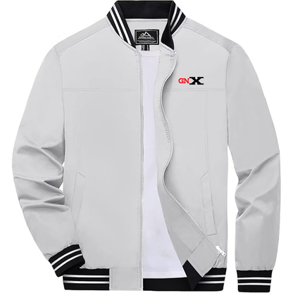 Men's GN X Boladeci  Bomber Jackets Lightweight Water Resistant Breathable Spring Fall Full Zip Thin Windbreaker Light Jackets