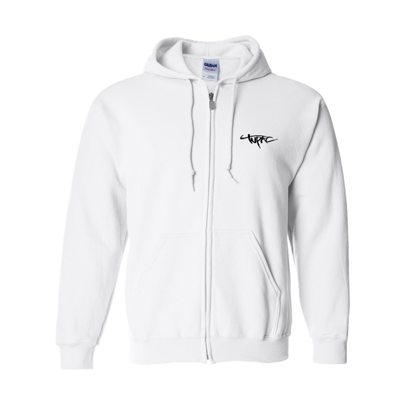 Men's Tupac Gildan Heavy Blend Full-Zip Hooded Sweatshirt