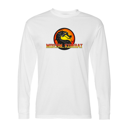 Men's Mortal Kombat Polyester Long Sleeve T-Shirt