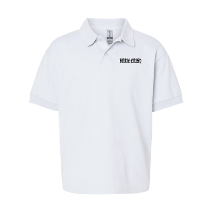 Youth's Billie Eilish  Gildan Dry Blend Jersey Polo