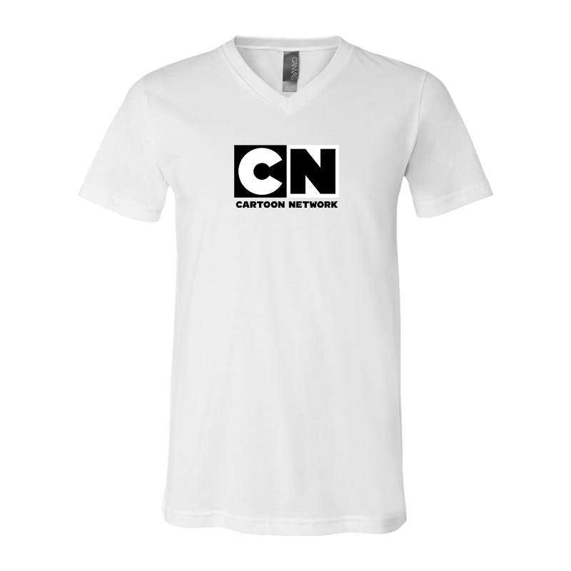 Cartoon Network BELLA  CANVAS  Jersey V-Neck Tee