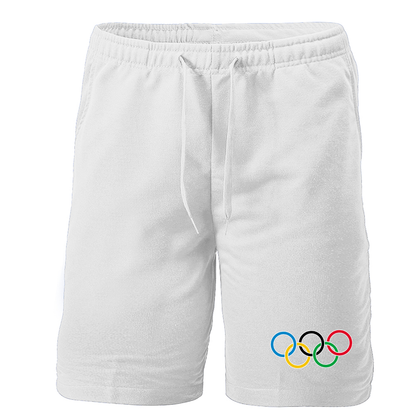 Men's Olympics Rings Fleece Shorts