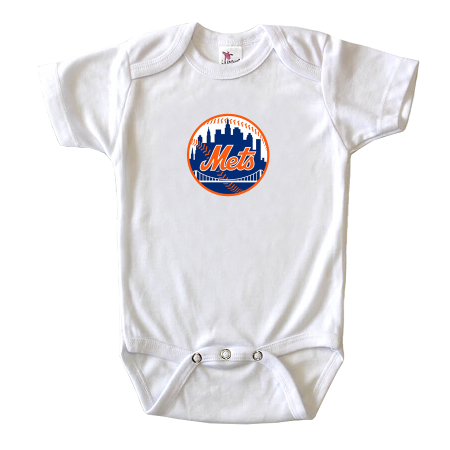 New York Mets Baby Romper Onesie