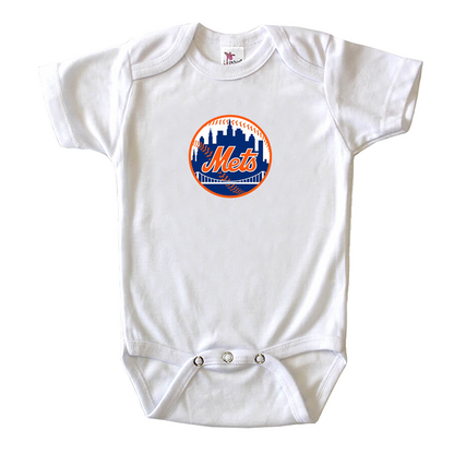 New York Mets Baby Romper Onesie