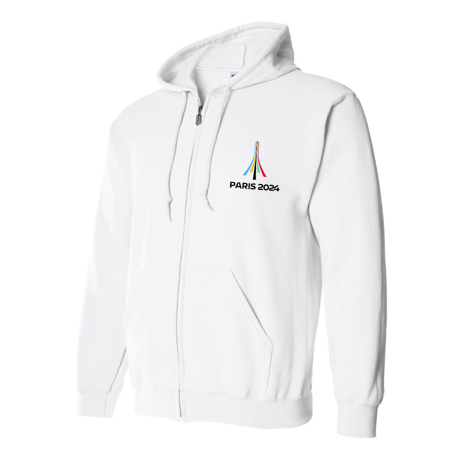 Men's Olympia Paris 2024 Zipper Hoodie