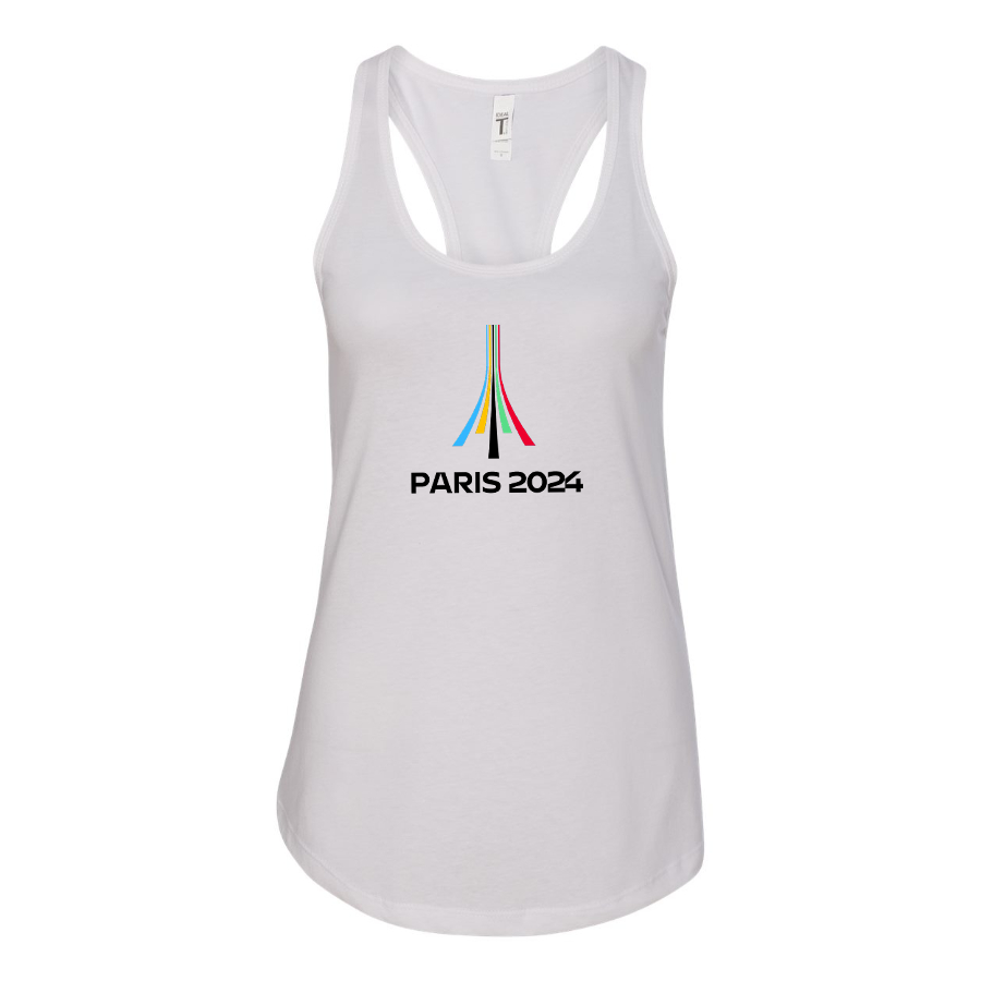 Women's Olympia Paris 2024 Racerback Tank Top