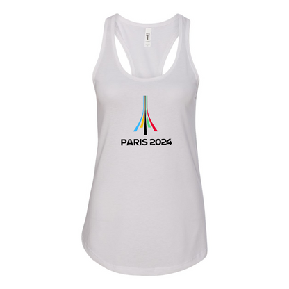 Women's Olympia Paris 2024 Racerback Tank Top