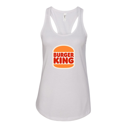 Women's Burger King Racerback Tank Top