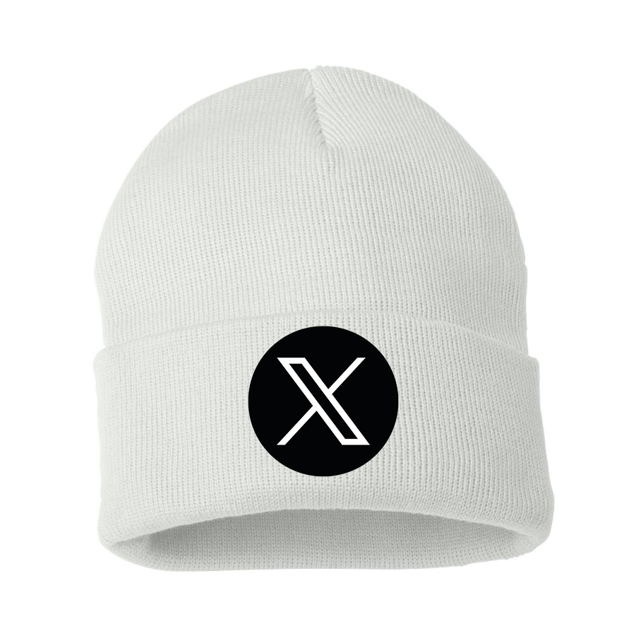 Twitter X Beanie Hat