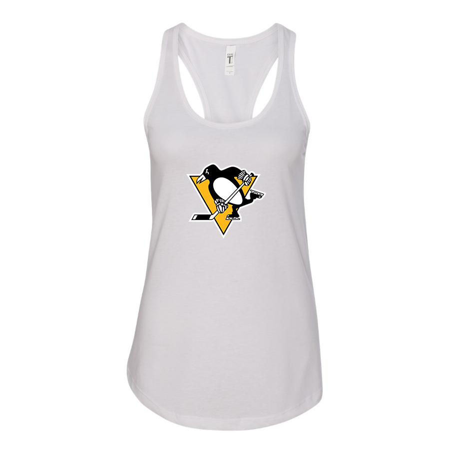 Women's NHL Pittsburgh Penguins Racerback Tank Top