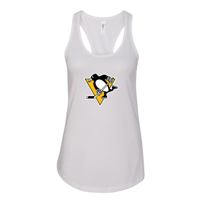 Women's NHL Pittsburgh Penguins Racerback Tank Top
