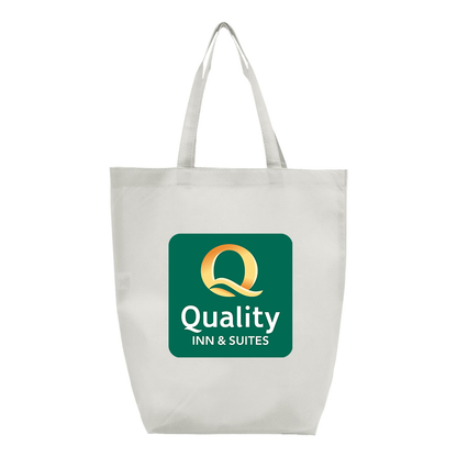 Quality Inn & Suites Q-Tees Non-Woven Gusset Bottom Tote