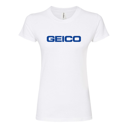 Women's Geico  Round Neck T-Shirt