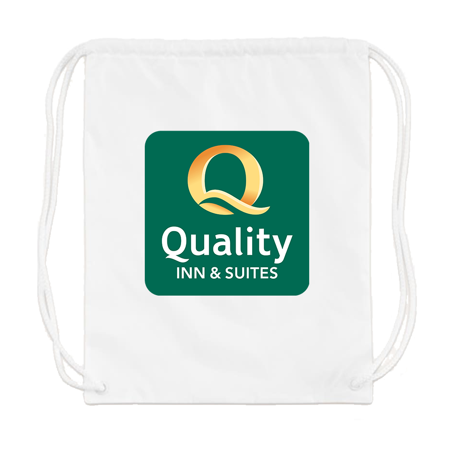 Quality Inn & Suites Drawstring Bag