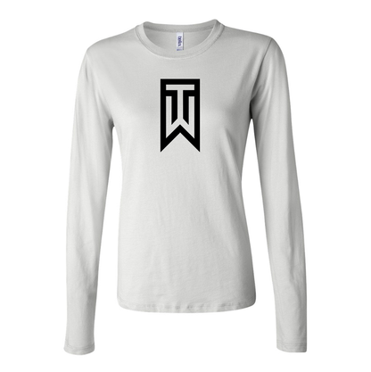 Women's  Tiger Woods Long Sleeve T-Shirt