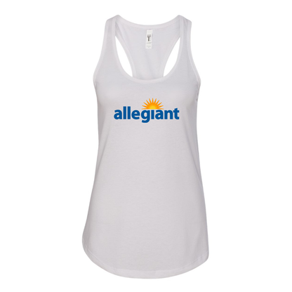Women's Allegiant Air  Racerback Tank Top