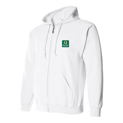Men's Quality Inn & Suites Zipper Hoodie