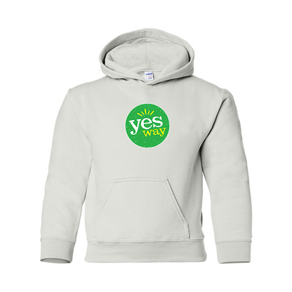 Youth's Yes Way  Gildan Heavy Blend Hooded Sweatshirt