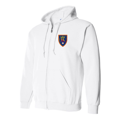 Men's Real Salt Lake Soccer Zipper Hoodie