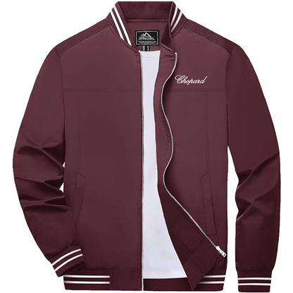 Men's Chopard  Boladeci  Bomber Jackets Lightweight Water Resistant Breathable Spring Fall Full Zip Thin Windbreaker Light Jackets