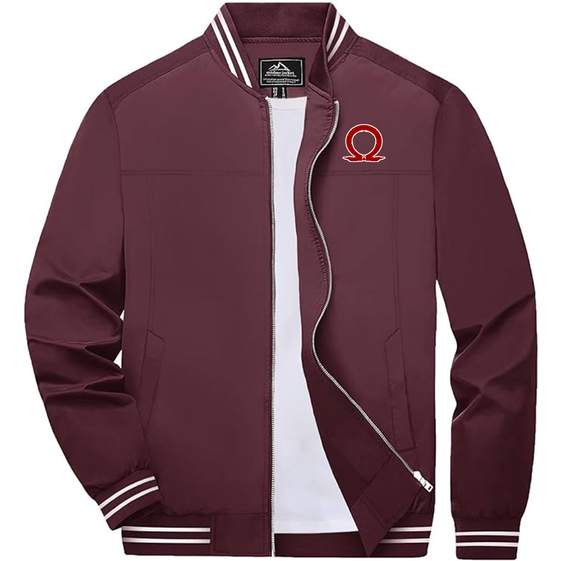 Men's God Of War Boladeci  Bomber Jackets Lightweight Water Resistant Breathable Spring Fall Full Zip Thin Windbreaker Light Jackets