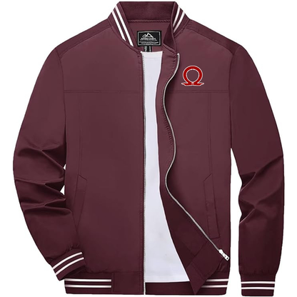Men's God Of War Boladeci  Bomber Jackets Lightweight Water Resistant Breathable Spring Fall Full Zip Thin Windbreaker Light Jackets