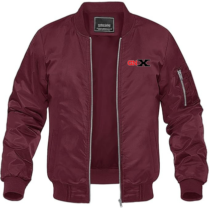 MAGNIVIT Men's GN X Lightweight Bomber Jacket Windbreaker Casual Fall Spring Outdoor Coat