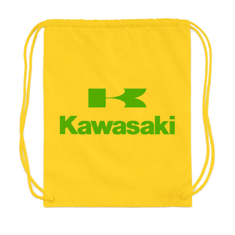 Kawasaki Bike Motorcycle Drawstring Bag