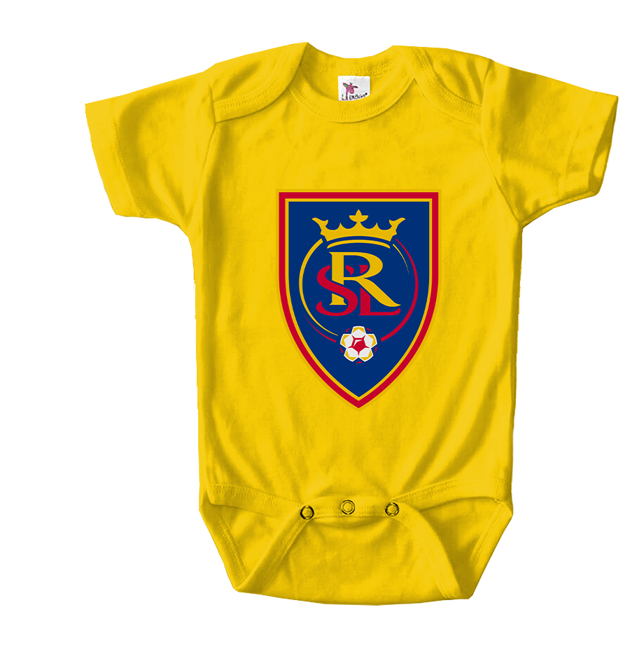 Real Salt Lake Soccer Baby Romper Onesie