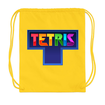 Tetris Drawstring Bag