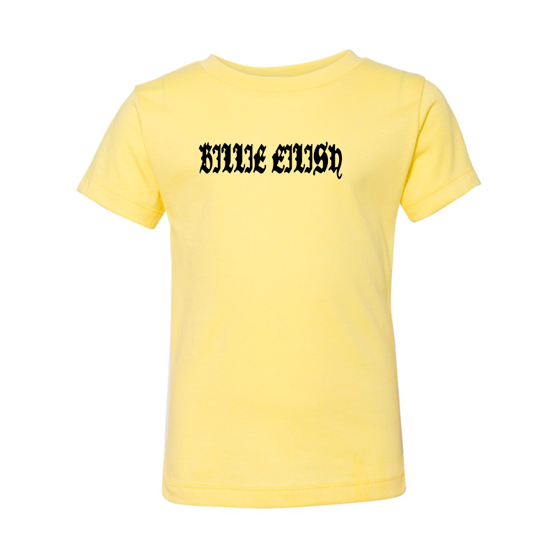 Billie Eilish BELLA  CANVAS Toddler Jersey Tee