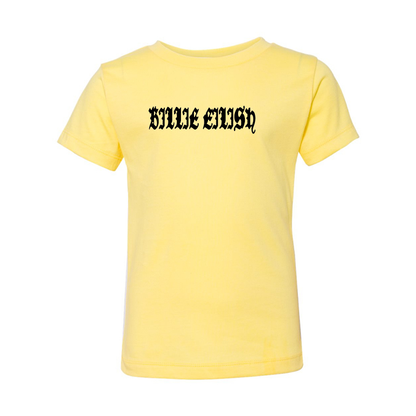 Billie Eilish BELLA  CANVAS Toddler Jersey Tee