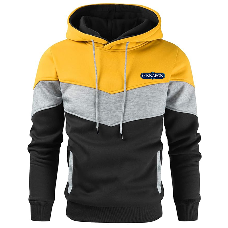 Men's  New York NY Yankees  Gesean Novelty Color Block Pullover Fleece Hoodie Long Sleeve Casual Sweatshirt with Pocket