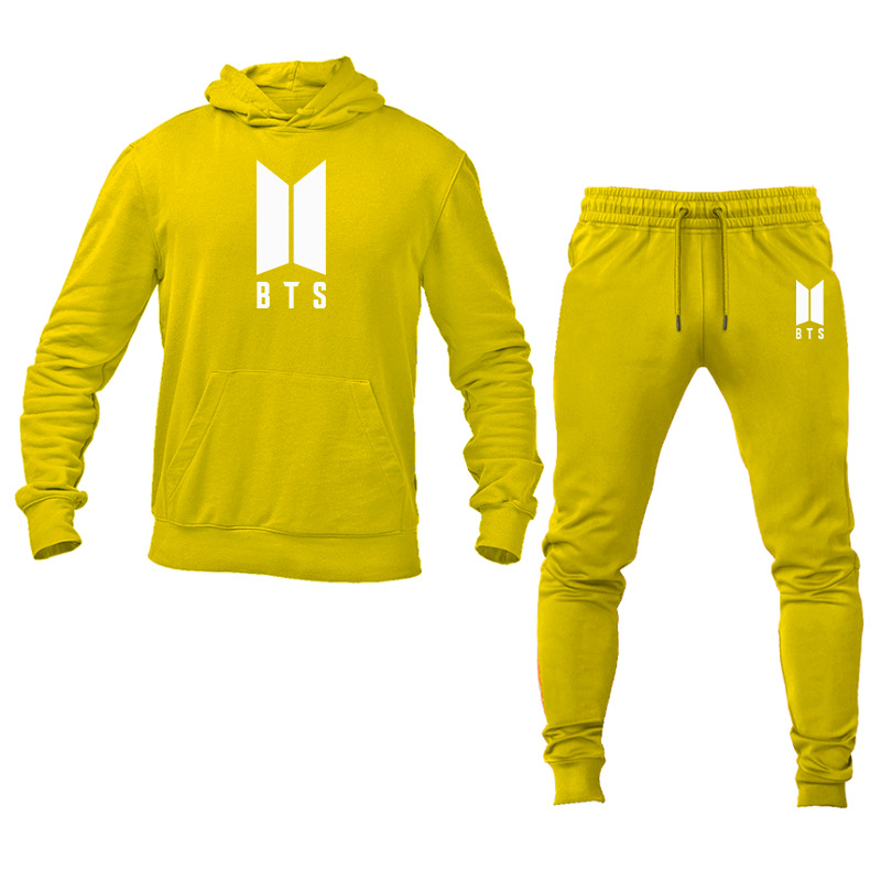Men's BTS Hoodie and Joggers Set