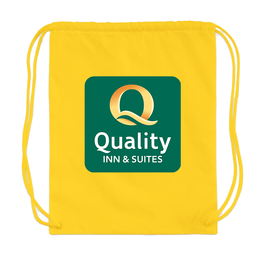 Quality Inn & Suites Drawstring Bag
