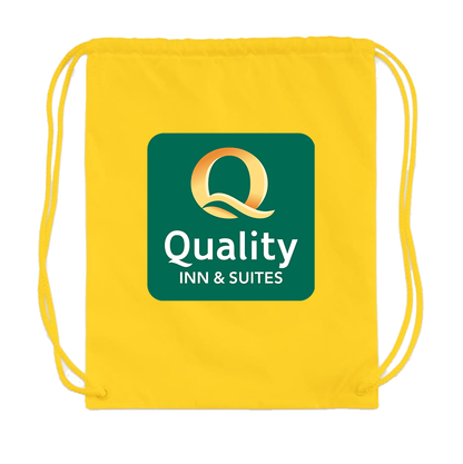 Quality Inn & Suites Drawstring Bag
