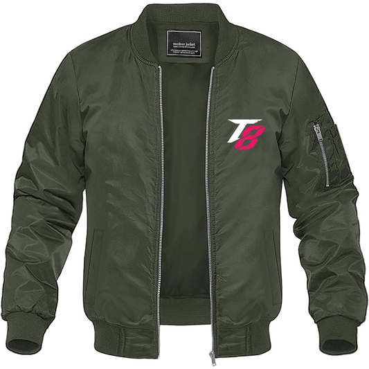 Men's Tekken 8 Lightweight Bomber Jacket Windbreaker Softshell Varsity Jacket Coat