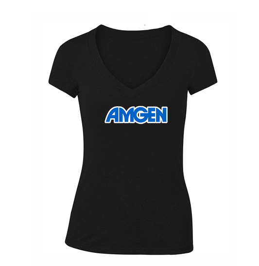 Women's Amgen V-Neck T-Shirt