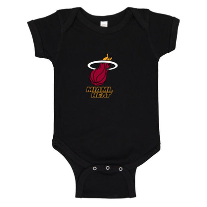 Miami Heat Baby Romper Onesie