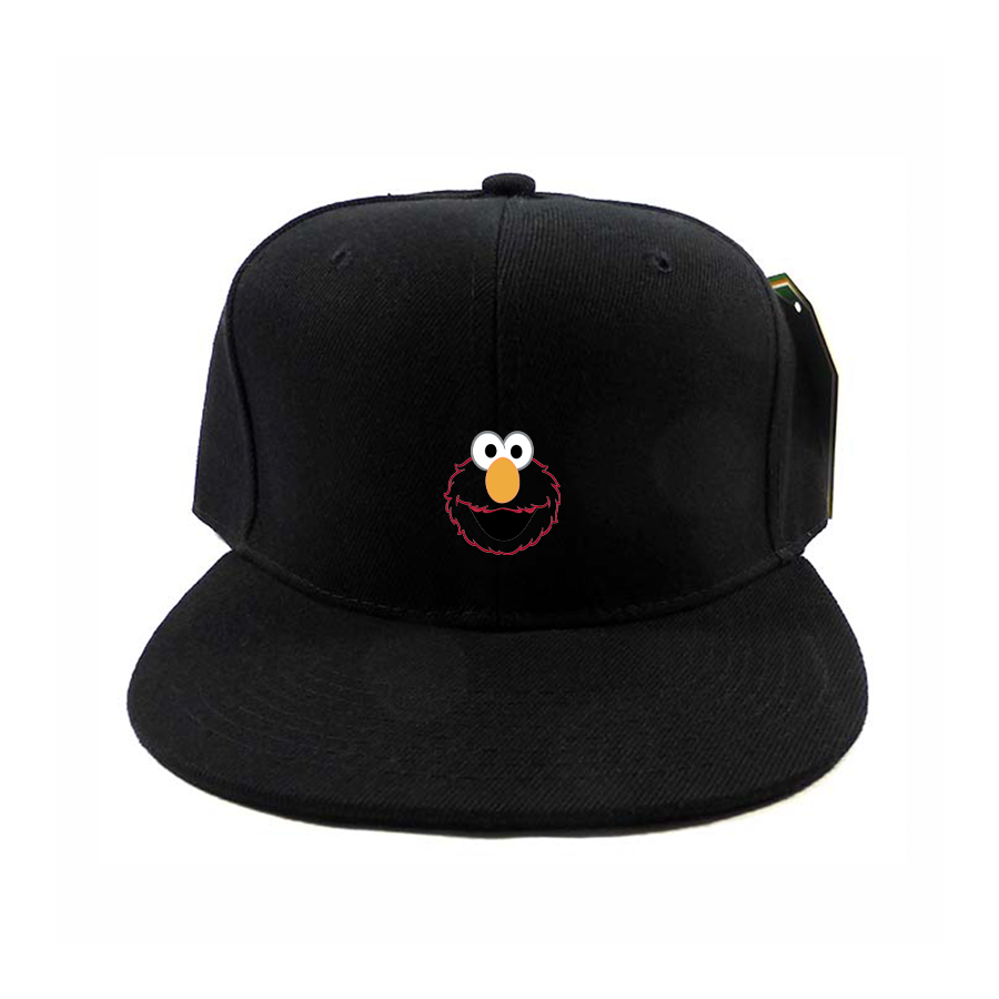 Sesame Street Elmo Face Snapback Hat