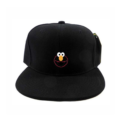 Sesame Street Elmo Face Snapback Hat