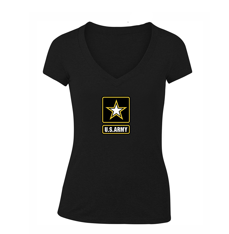 Women's  U.S. ARMY V Neck T-Shirt
