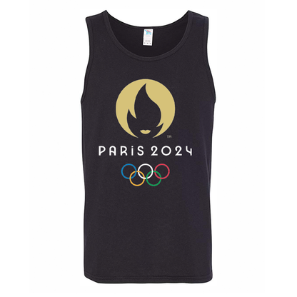Men's New Olympics 2024 Paris Logo Tank Top