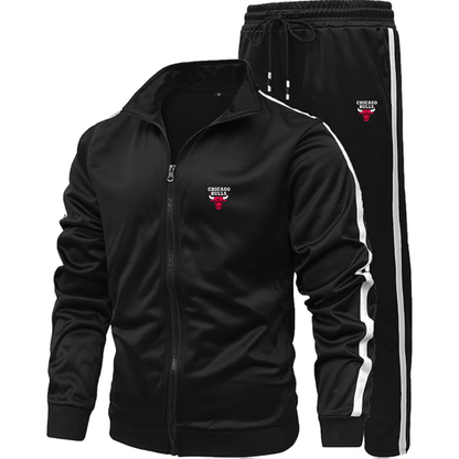 Unisex Chicago Bulls Dri-Fit TrackSuit
