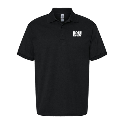 Men's Boss Baby Gildan Dry Blend Jersey Polo