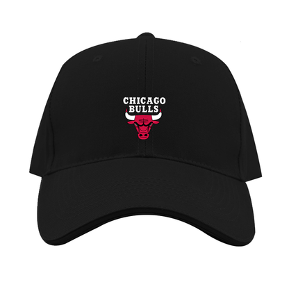 Chicago Bulls Dad Baseball Cap Hat