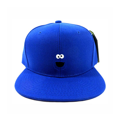 Sesame Street Cookie Monster face Snapback Hat