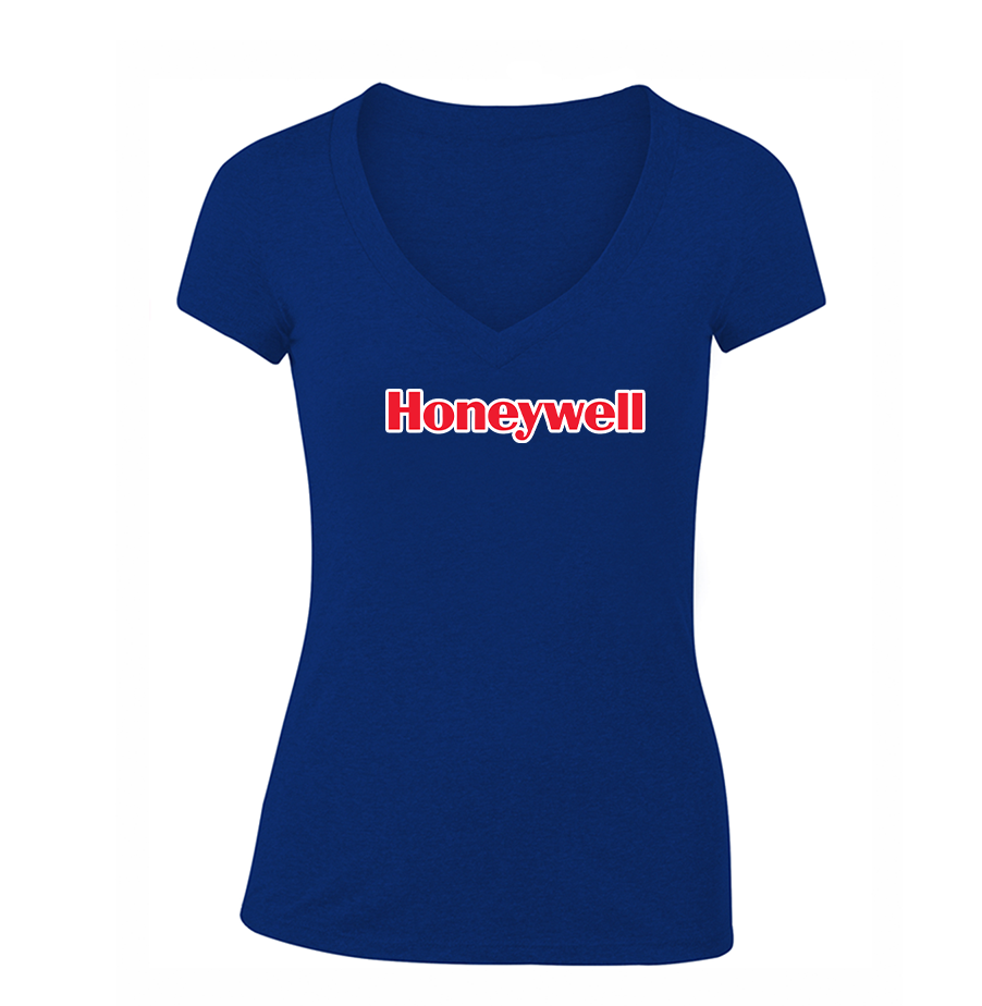 Women's Honeywell  V-Neck T-Shirt