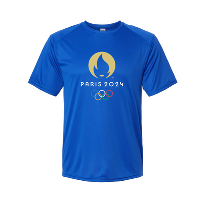 Men's New Olympics 2024 Paris Logo Performance T-Shirt